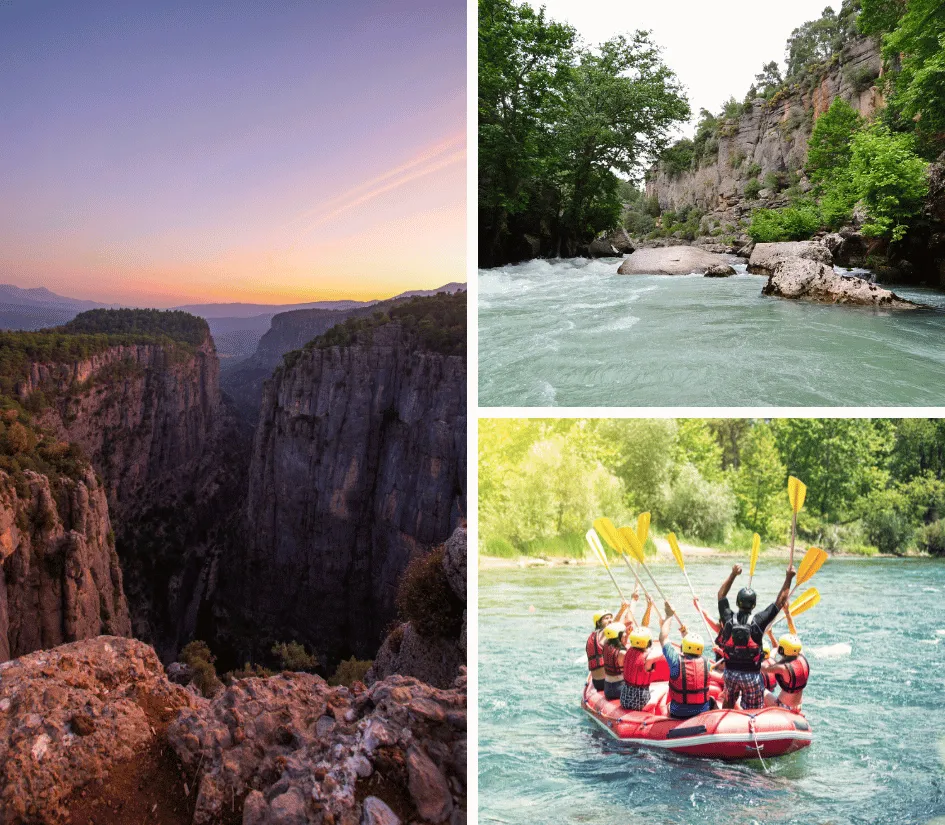 Tazı Kanion i Rafting